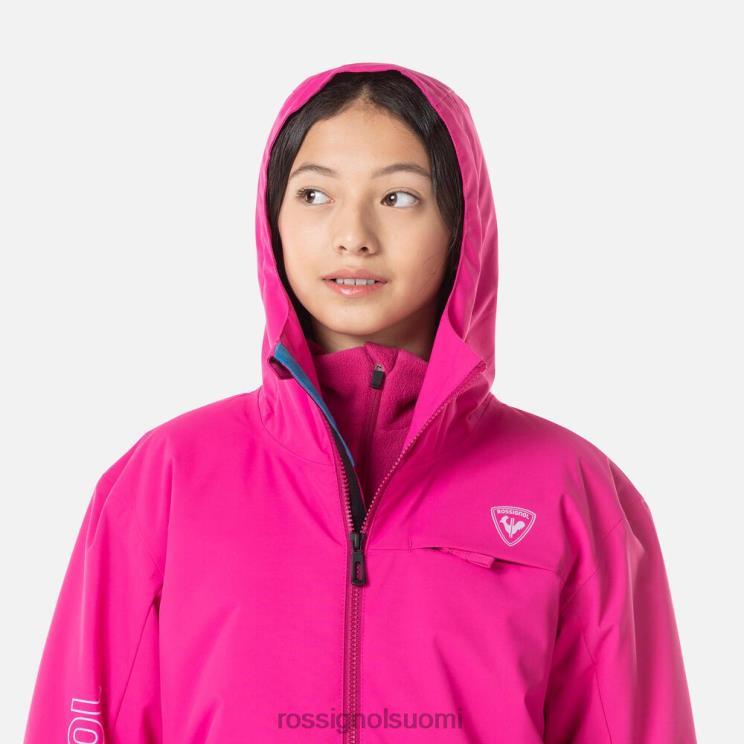 Rossignol juniorit hiihtotakki orkideanpunainen topit BTF0P1195