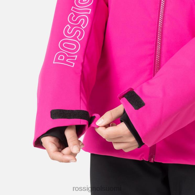 Rossignol juniorit hiihtotakki orkideanpunainen topit BTF0P1195