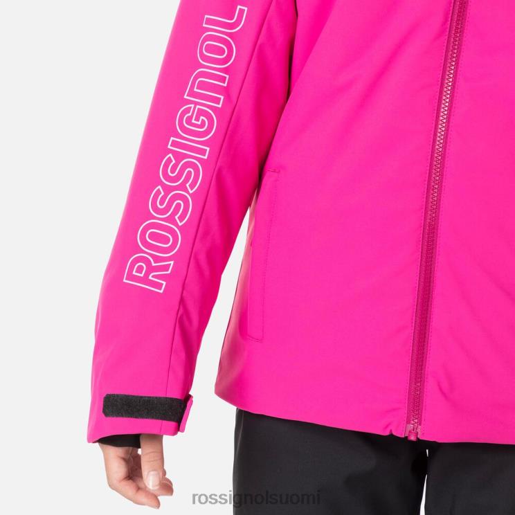 Rossignol juniorit hiihtotakki orkideanpunainen topit BTF0P1195
