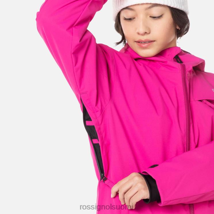 Rossignol juniorit hiihtotakki orkideanpunainen topit BTF0P1195