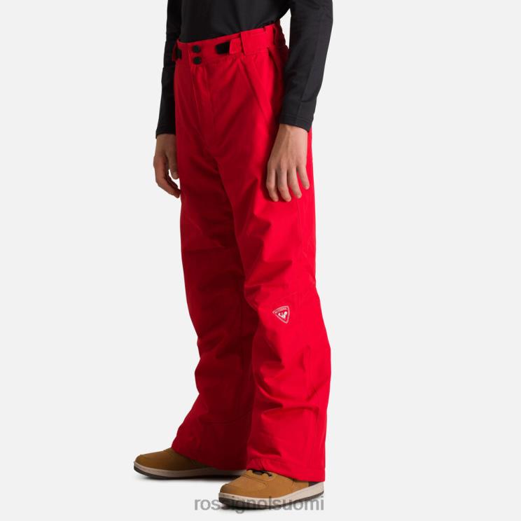 Rossignol pojat hiihtohousut urheilupunainen pohjat BTF0P1216