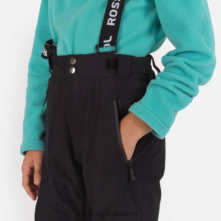 Rossignol pojat hiver hiihtohousut musta pohjat BTF0P1143