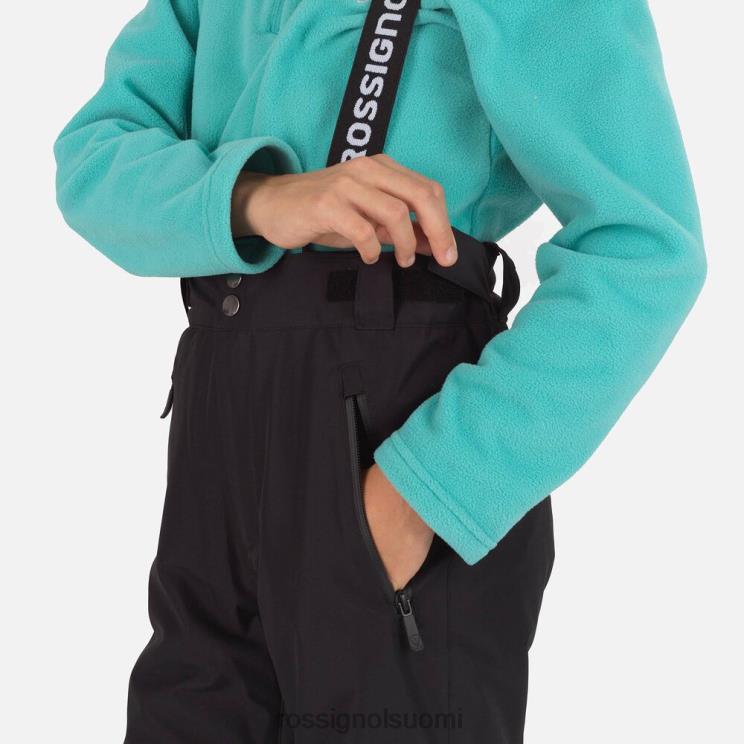 Rossignol pojat hiver hiihtohousut musta pohjat BTF0P1143