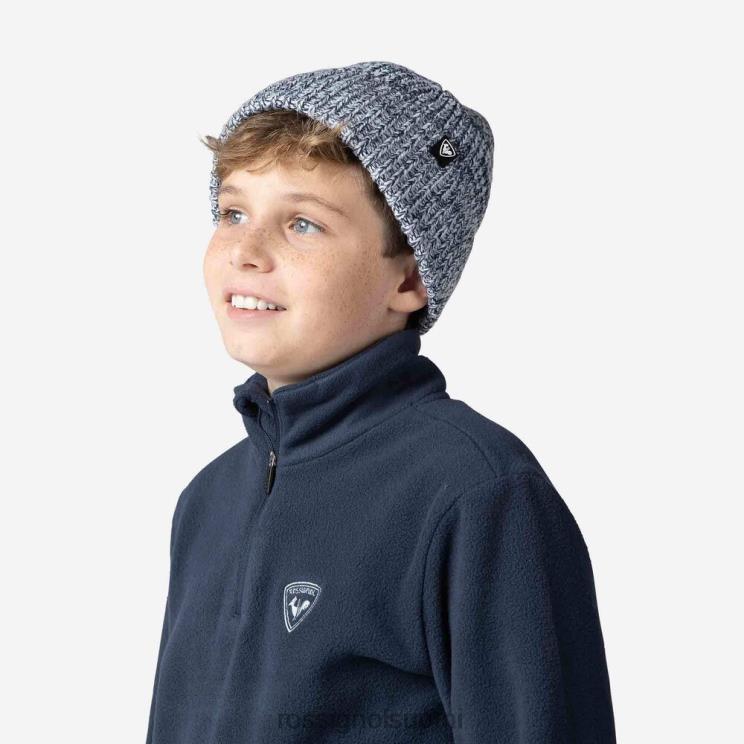 Rossignol pojat puolivetoketjullinen fleecetoppi tumma laivasto topit BTF0P1134