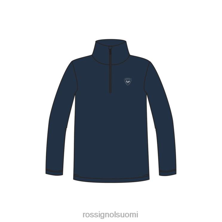 Rossignol pojat puolivetoketjullinen fleecetoppi tumma laivasto topit BTF0P1134