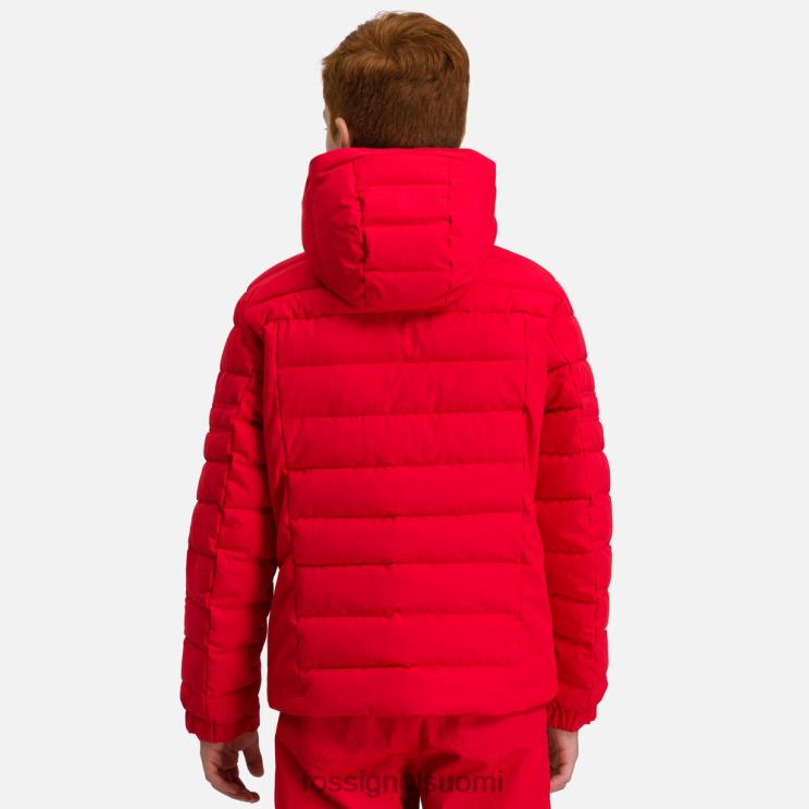 Rossignol pojat rapide hiihtotakki urheilupunainen topit BTF0P1164