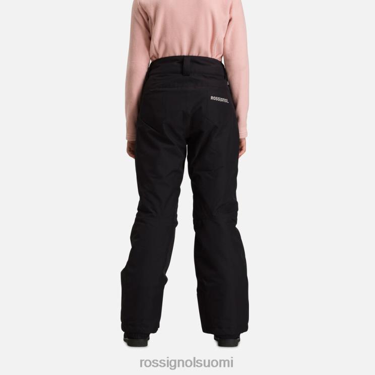 Rossignol tytöt hiihtohousut musta pohjat BTF0P1186