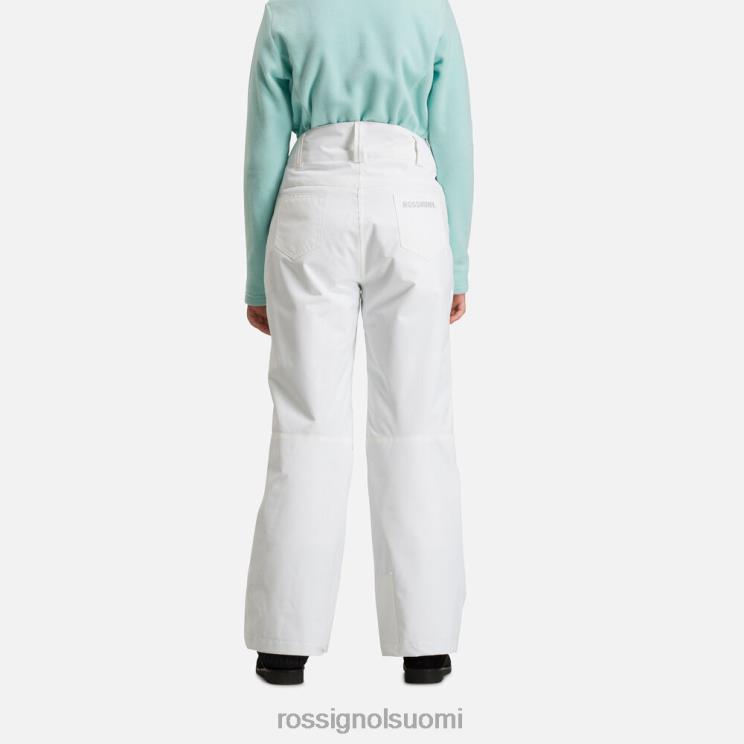 Rossignol tytöt hiihtohousut valkoinen pohjat BTF0P1161