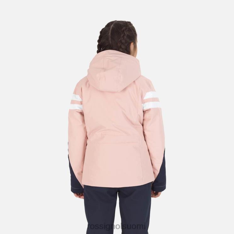 Rossignol tytöt hiihtotakki puuteri vaaleanpunainen topit BTF0P1217