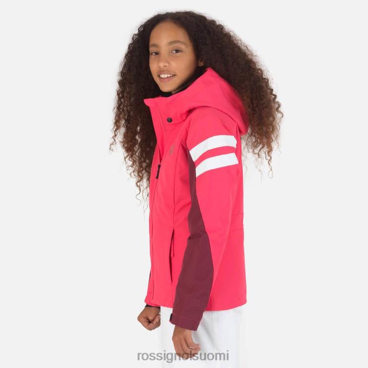 Rossignol tytöt hiihtotakki vaaleanpunainen hissi topit BTF0P1240