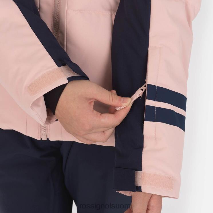 Rossignol tytöt polydown hiihtotakki kaksivärinen topit BTF0P1212