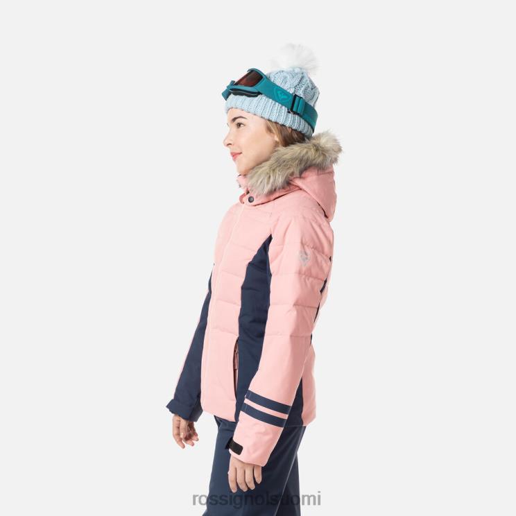 Rossignol tytöt polydown hiihtotakki kooperinpunainen topit BTF0P1182