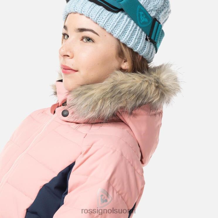 Rossignol tytöt polydown hiihtotakki kooperinpunainen topit BTF0P1182