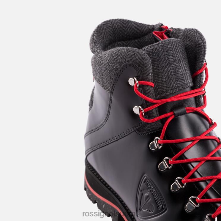 Rossignol miehet 1907 chamonix saappaat kiiltävämusta jalkineet BTF0P170