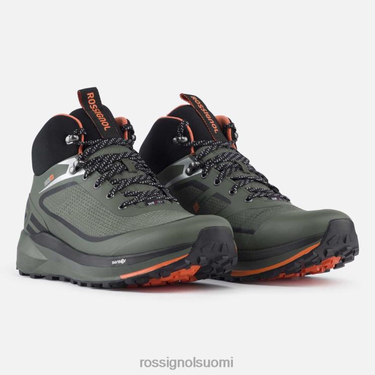 Rossignol miehet vedenpitävät vaelluskengät vihreä jalkineet BTF0P333