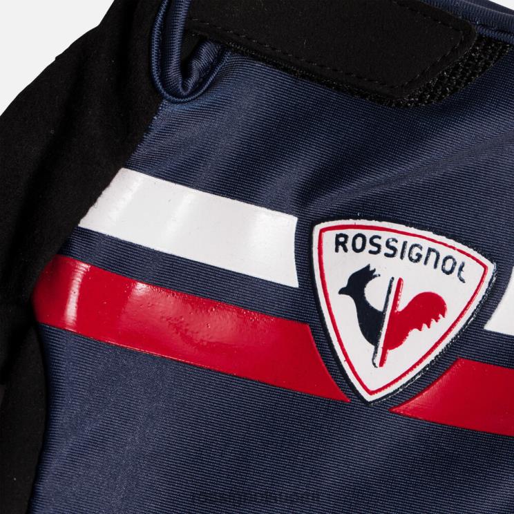 Rossignol miehet stretch pyöräilyhanskat tumma laivasto Lisätarvikkeet BTF0P30