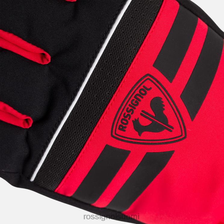 Rossignol miehet tech vedenpitävät hiihtohanskat urheilupunainen Lisätarvikkeet BTF0P598