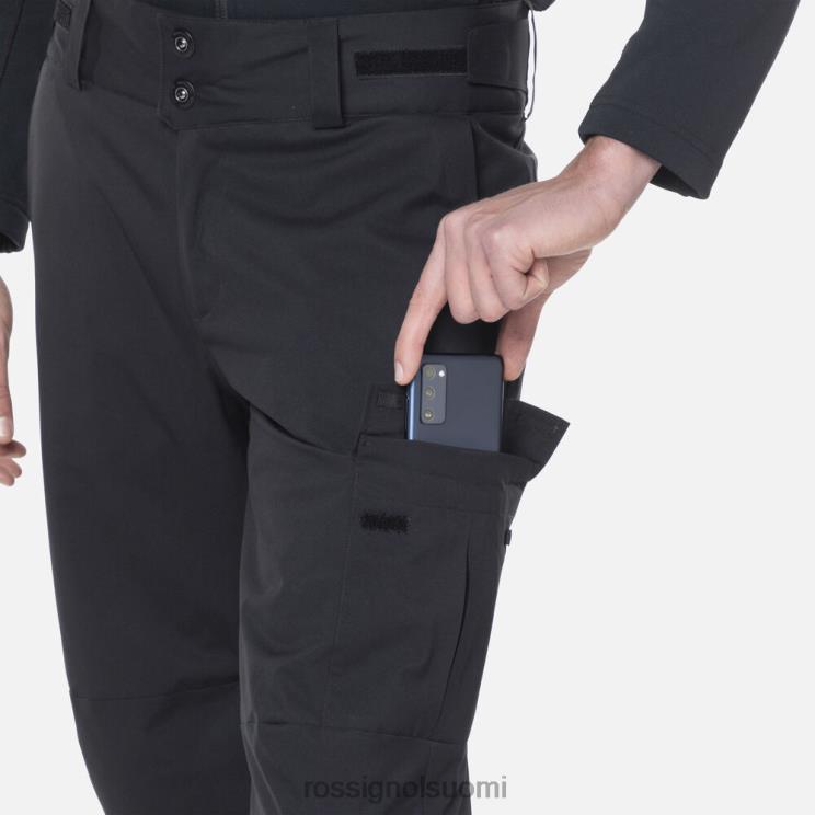 Rossignol miehet rennot hiihtohousut musta pohjat BTF0P362