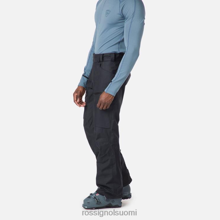 Rossignol miehet skpr kolmikerroksiset housut musta pohjat BTF0P513