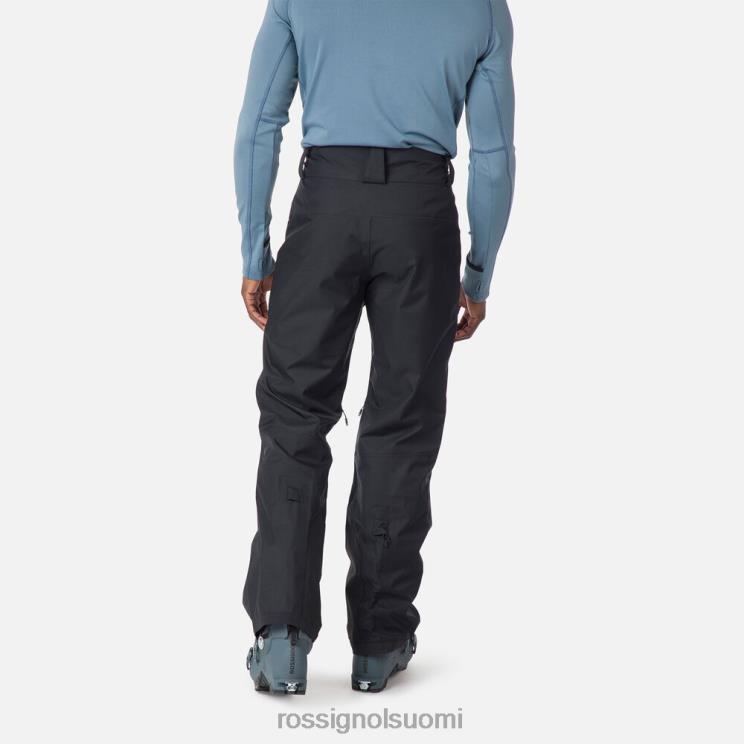 Rossignol miehet skpr kolmikerroksiset housut musta pohjat BTF0P513
