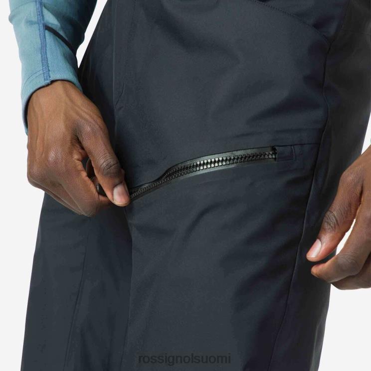 Rossignol miehet skpr kolmikerroksiset housut musta pohjat BTF0P513