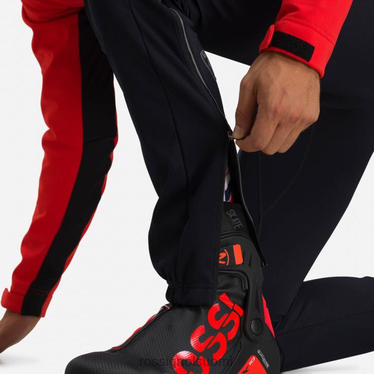 Rossignol miehet softshell housut musta pohjat BTF0P664