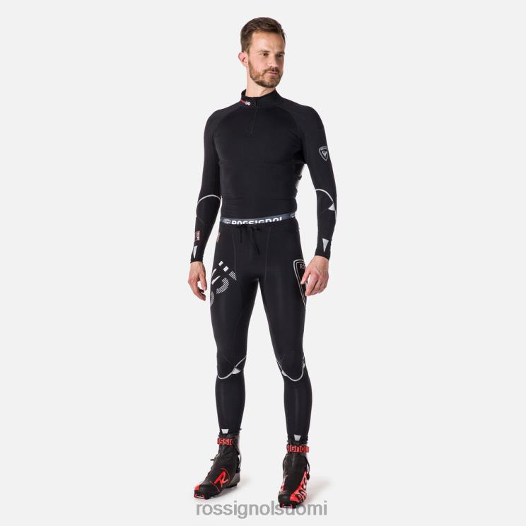 Rossignol miehet infini-kompressiotukkahousut musta pohjat BTF0P242