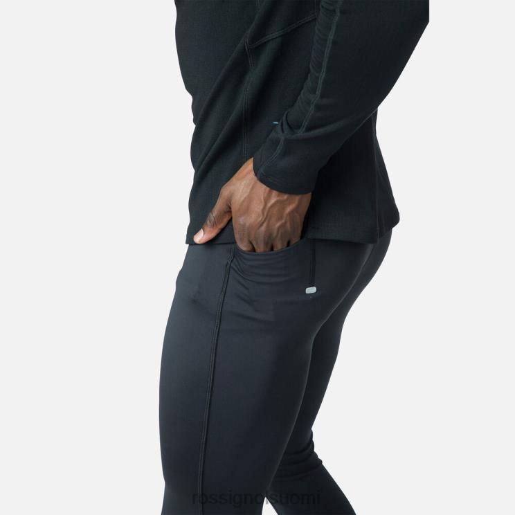 Rossignol miehet kevyet hengittävät juoksukukkahousut musta pohjat BTF0P446