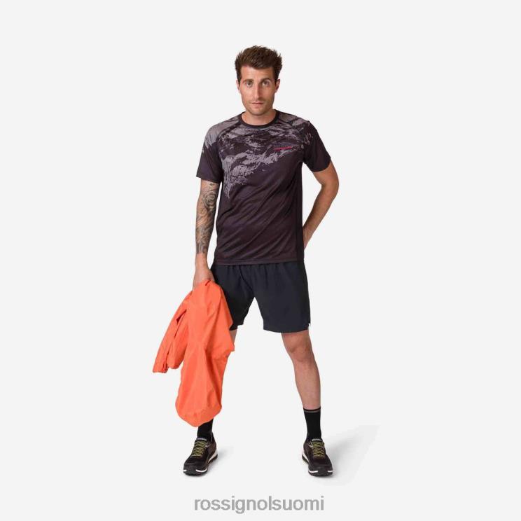 Rossignol miehet maastojuoksushortsit musta pohjat BTF0P135