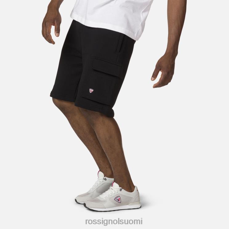 Rossignol miehet puuvillaiset mukavat shortsit musta pohjat BTF0P104