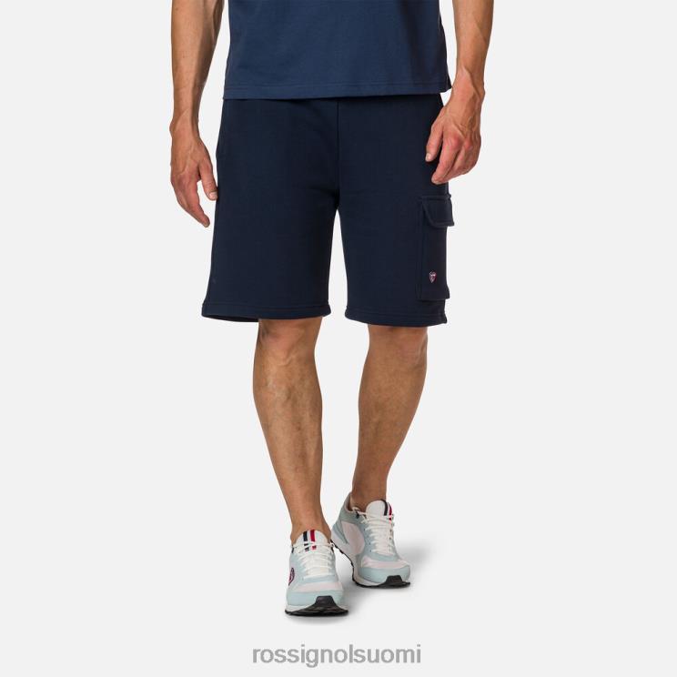Rossignol miehet puuvillaiset mukavat shortsit tumma laivasto pohjat BTF0P132