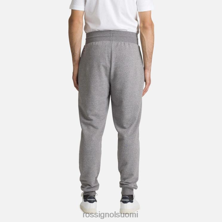 Rossignol miehet logoiset puuvillaiset verkkarit kanervanharmaa pohjat BTF0P379