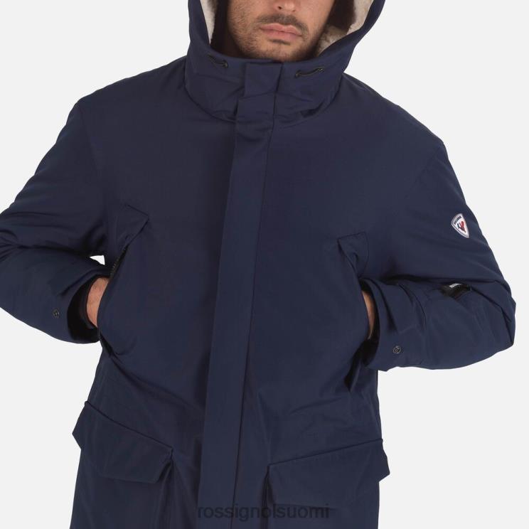 Rossignol miehet parka takki tumma laivasto topit BTF0P524