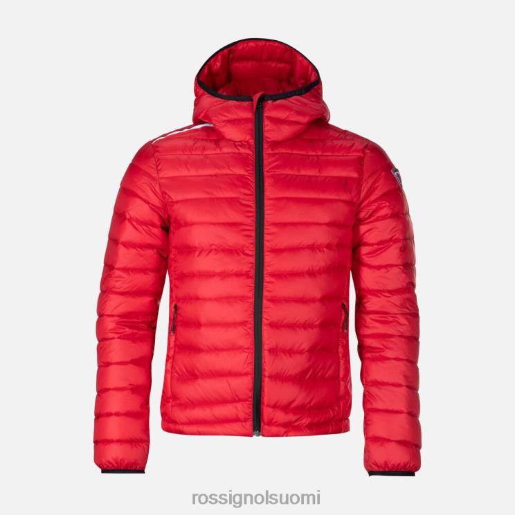 Rossignol miehet hupullinen eristetty takki 180gr carmin topit BTF0P341