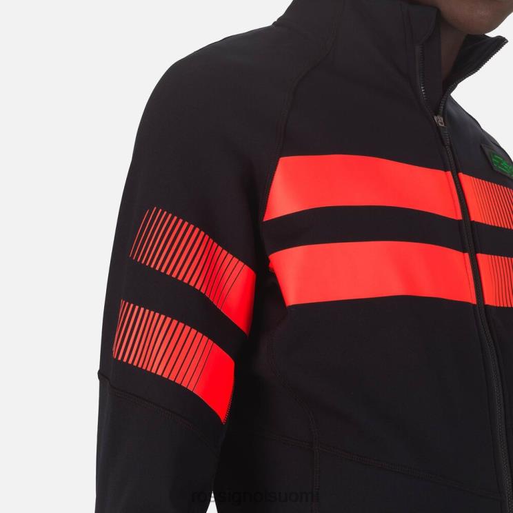 Rossignol miehet hero clim fleecetakki musta topit BTF0P627