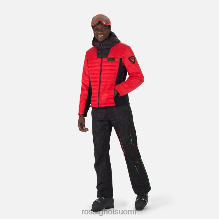 Rossignol miehet hero hybridi kevyt takki neonpunainen topit BTF0P626