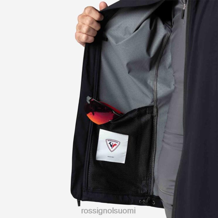 Rossignol miehet poursuite takki musta topit BTF0P558