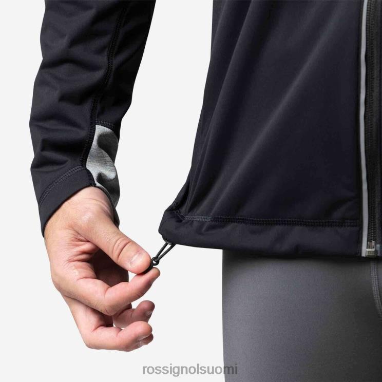 Rossignol miehet poursuite takki musta topit BTF0P558