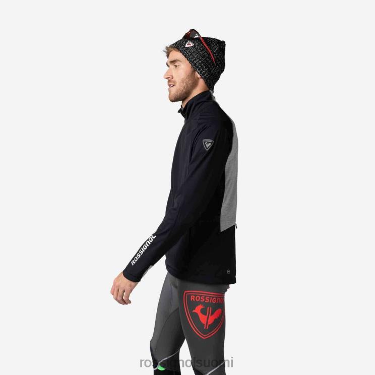 Rossignol miehet poursuite takki musta topit BTF0P558