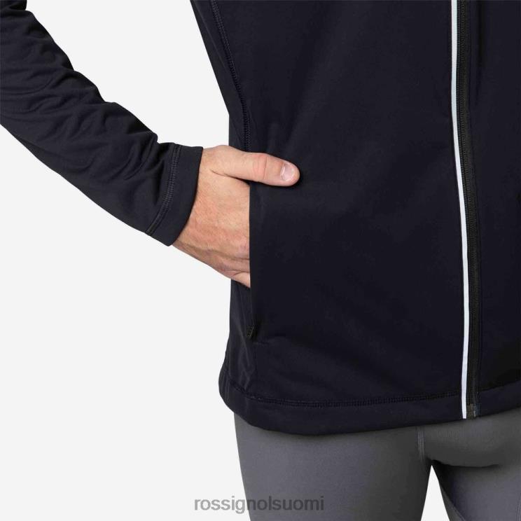 Rossignol miehet poursuite takki musta topit BTF0P558