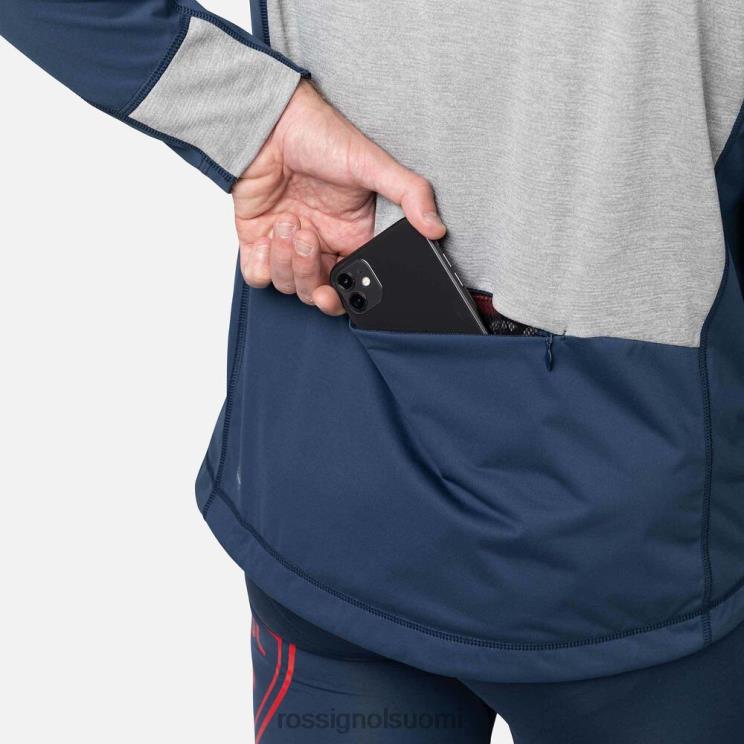 Rossignol miehet poursuite takki tumma laivasto topit BTF0P553