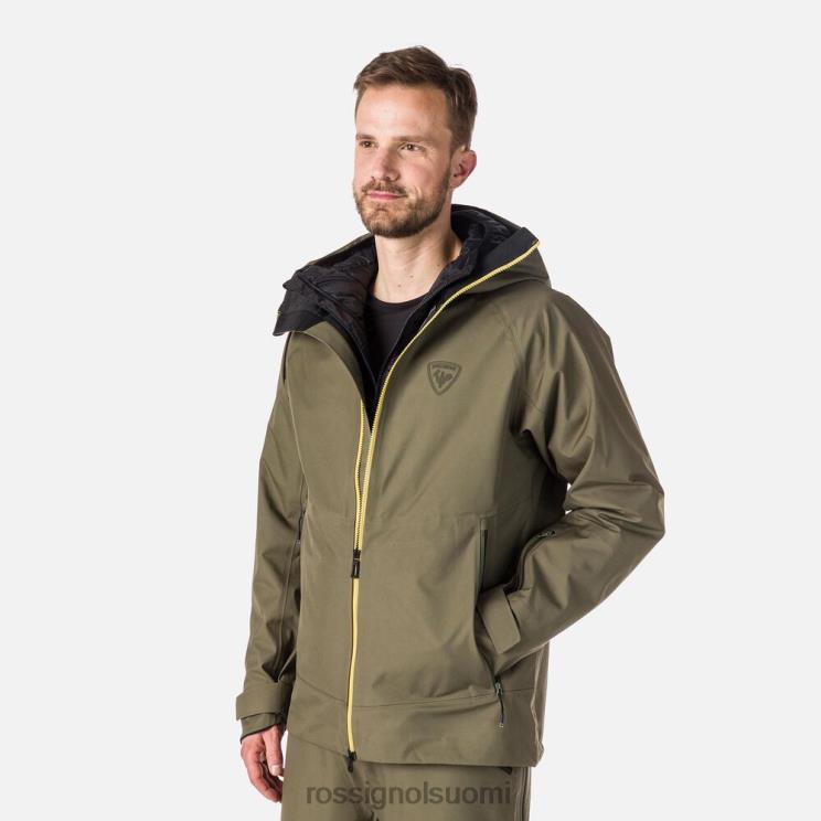 Rossignol miehet skpr kolmikerroksinen takki acinusleaf topit BTF0P539