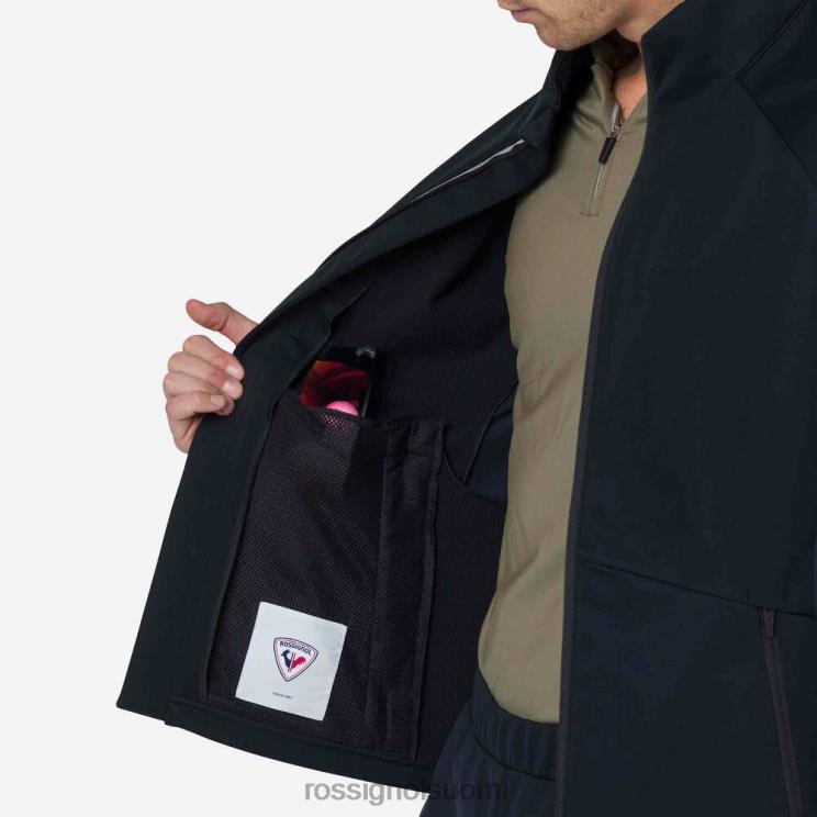 Rossignol miehet softshell takki musta topit BTF0P329