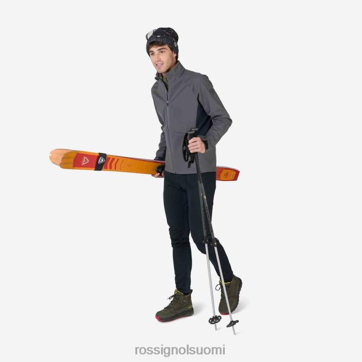 Rossignol miehet softshell takki onyxgrey topit BTF0P516