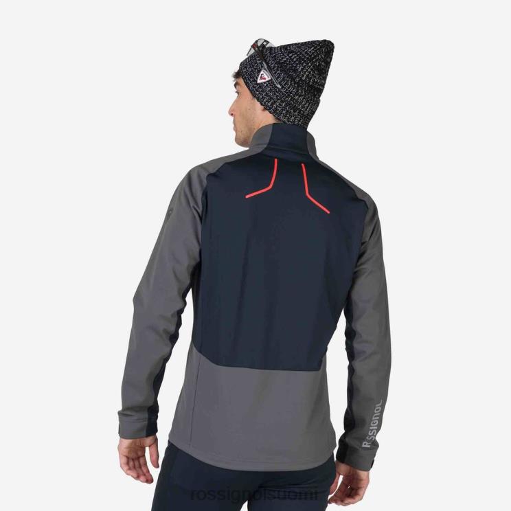 Rossignol miehet softshell takki onyxgrey topit BTF0P516