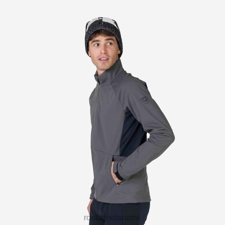 Rossignol miehet softshell takki onyxgrey topit BTF0P516