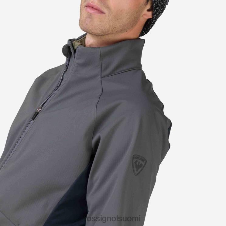 Rossignol miehet softshell takki onyxgrey topit BTF0P516
