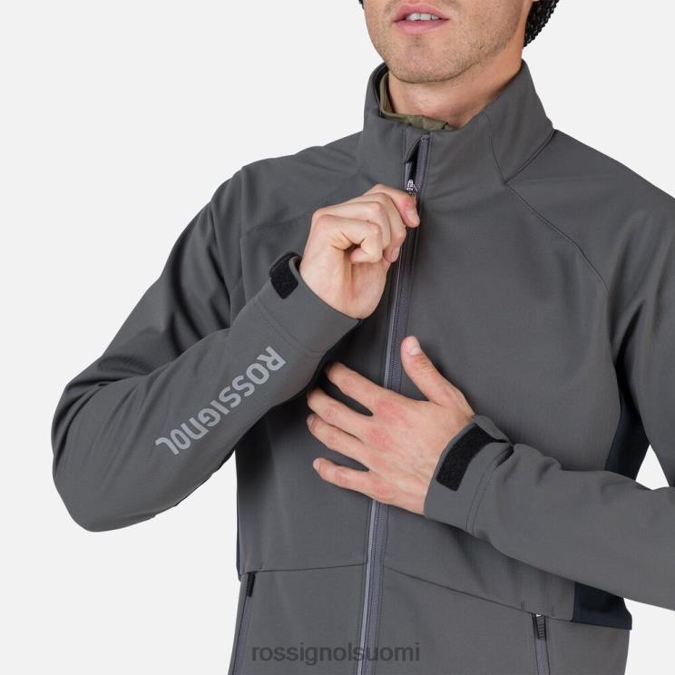Rossignol miehet softshell takki onyxgrey topit BTF0P516
