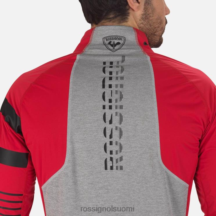 Rossignol miehet Poursuite -hiihtotakki urheilupunainen topit BTF0P124