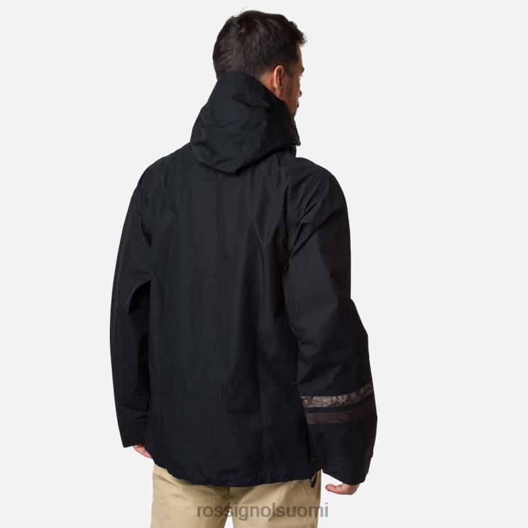 Rossignol miehet atelierin ajovapaa hiihto-/lumilautatakki musta topit BTF0P650